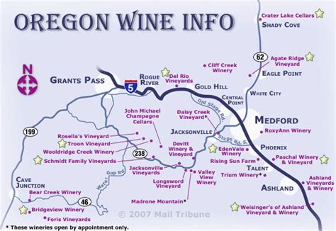 Applegate Valley Oregon Map Secretmuseum