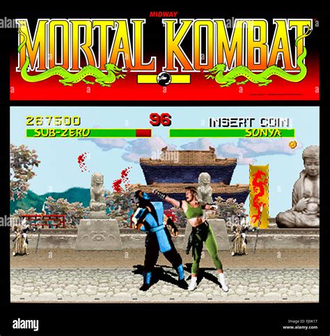 Mortal Kombat 1992 Midway Stock Photo: 97130579 - Alamy