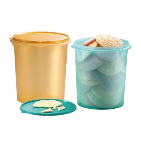 Tupperware Giant Canister L Bekas Besar Tong Keropok Airtight Large