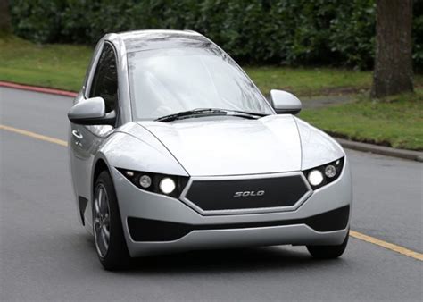 Electra Meccanica Takes On Tesla With This Three Wheeler Solo Microcar