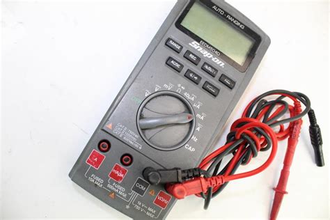 Snap On Eedm D Auto Ranging Digital Multimeter Property Room