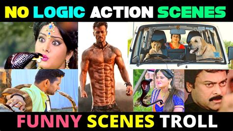 No Logic Funny Action Scenes Troll Bollywood Bhojpuri Overaction