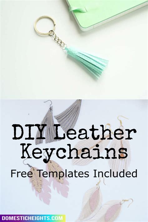 Cricut Leather Keychain