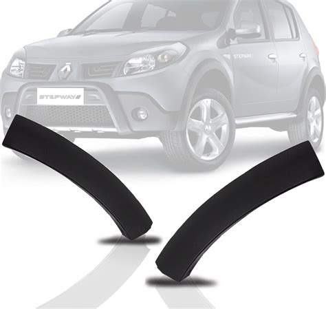 Par Moldura Parachoque Sandero Stepway 2008 2009 08 09