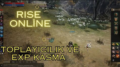 Rise Online Sıfırdan Toplayıcılık ve Meslek Kasıyorum Bölüm 2 Zindan