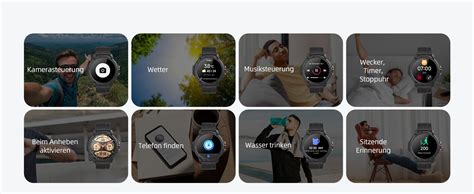 Parsonver Smartwatch Herren Rund Mit Gps Hd Dispaly Schrittz Hler