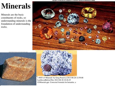 Ppt Minerals Powerpoint Presentation Free Download Id2979379