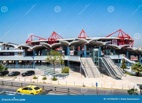 Athens, Greece - 26.04.2019: Karaiskakis Stadium - Football Stadium Of ...