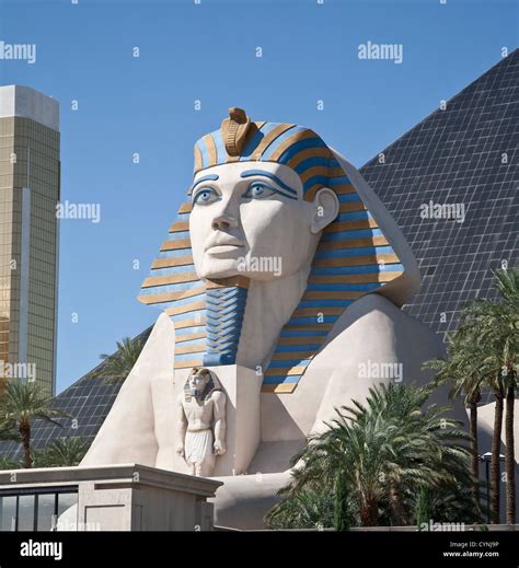 Las Vegas Luxor Pyramid Palm Trees Hi Res Stock Photography And Images