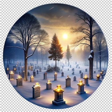 Frosty Cemetery Psd High Quality Free Psd Templates For Download Freepik