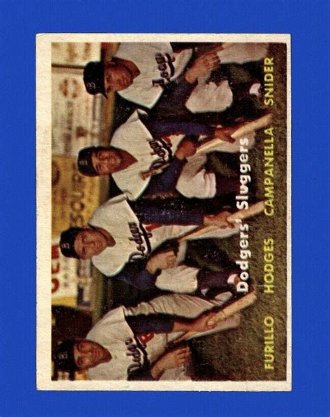 Topps Set Break Campanella Ex Exmint Gmcards Ebay