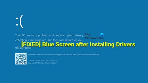 Bluescreen After Installing Drivers In Windows 11 10 Thewindowsclub