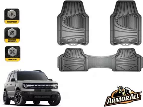 Kit Tapetes Gris Uso Rudo Bronco Sport L Armor All Env O Gratis