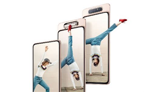 Resmi Dirilis Samsung Galaxy A80 Punya Tiga Kamera Yang Bisa Diputar