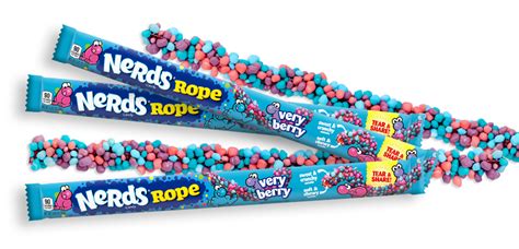 Soft, Chewy, And Fruity NERDS Rope Candy