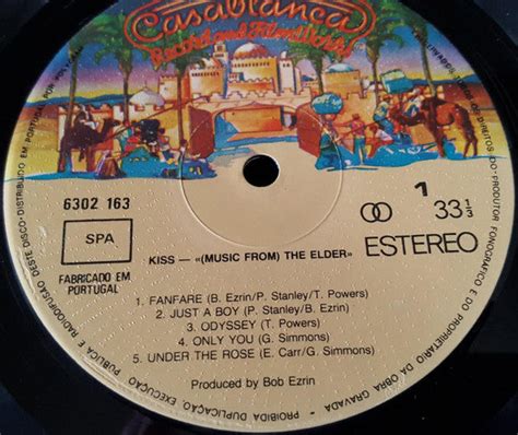 Music From The Elder By Kiss Groovie Records