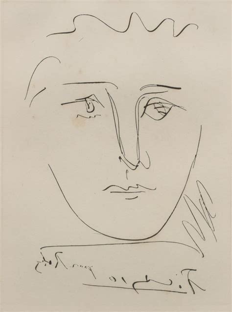 Sold At Auction Etching After Pablo Picasso Spanish 1881 1973