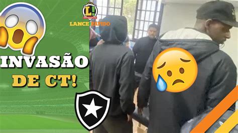 Lance R Pido Torcida Do Botafogo Invadiu Ct Flamengo Define Situa O