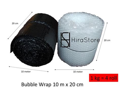 Jual Plastik Bubble Bubble Wrap 10 Meter X 20 Cm Tebal Dan Pekat Di