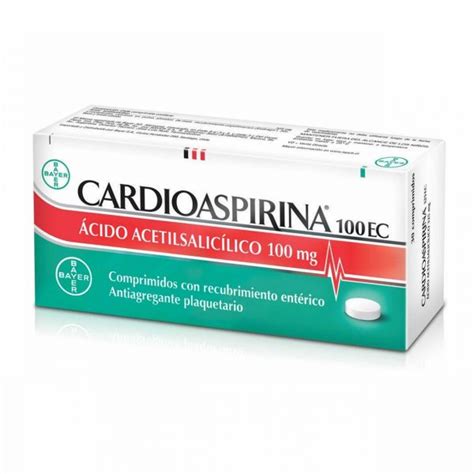 Cardioaspirina Mg X Comprimidos Bayer Faltasya