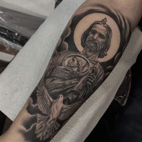 Share More Than San Judas Tattoo Forearm Best In Cdgdbentre