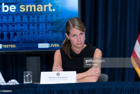 Melissa DeRosa Secretary to Governor attends press briefing and... News ...