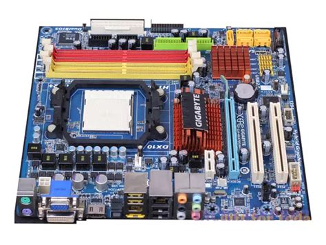 Gigabyte Ga Ma Gm S Hp Motherboard Socket Am Am Amd G Ddr Micro