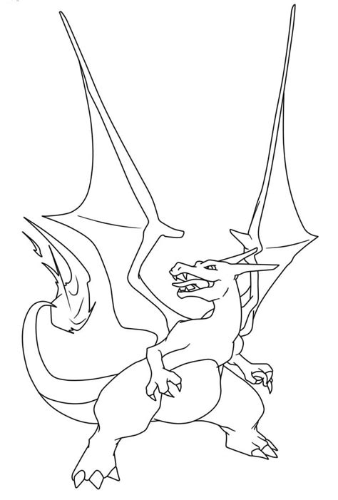 Charizard Printable For Kids Coloring Page Download Print Or Color