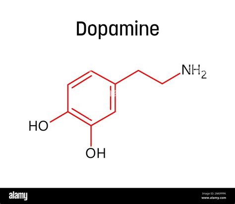 Dopamine Molecular Structure Dopamine Is Neurotransmitter With