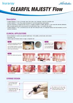 CLEARFIL MAJESTY Flow Kuraray Noritake Dental Inc