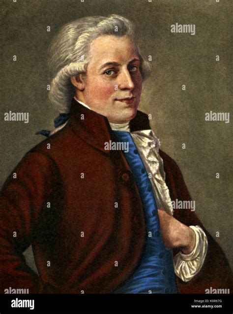 Wolfgang Amadeus Mozart Portrait Based On Painting By Tischbein