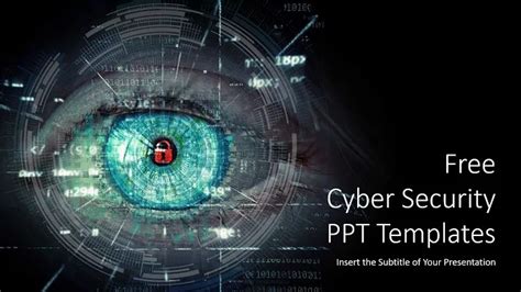 Cyber Security Services Free Presentation Slide Template