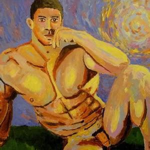 Naked Painting By Mats Eriksson Fine Art America