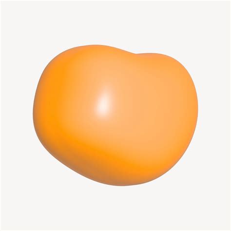 orange blob psd premium psd rawpixel