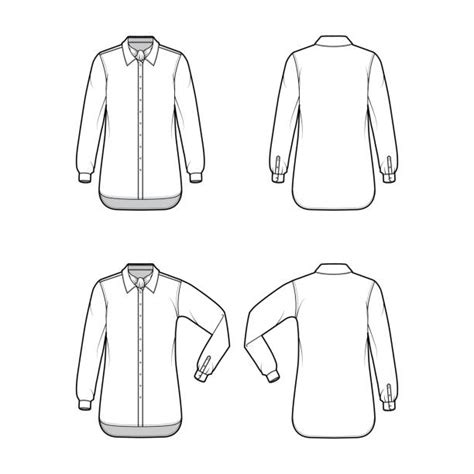 140 Bow Back Shirt Stock Illustrations Royalty Free Vector Graphics