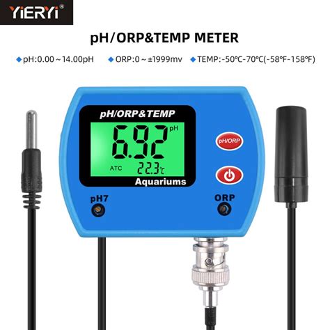 Yieryi Professional Ph Orp Temp 3 In 1 Multi Parameter Water Quality