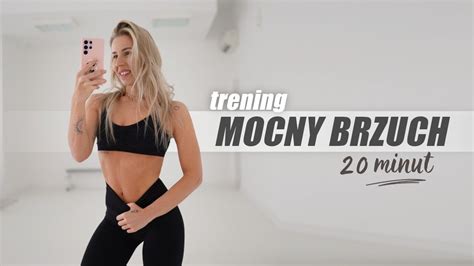 TRENING MOCNY BRZUCH MOCNE 20 MINUT BEZ SPRZĘTU Agata Zając YouTube