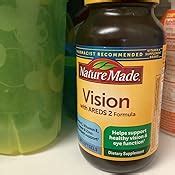 Amazon Nature Made Vision With Areds Formula Eye Vitamins With