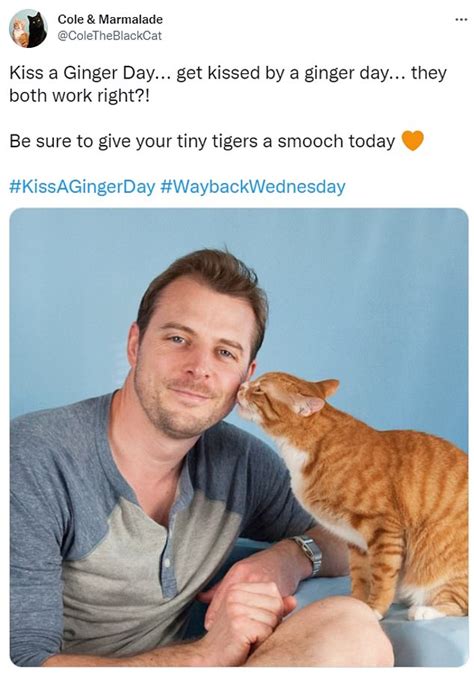 The Internet Celebrates National Kiss A Ginger Day With Waves Of