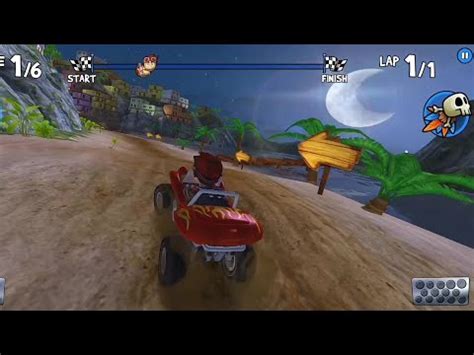 TO DAY I PLAY BB RACING GAME BEACH BUGGY RACING YouTube