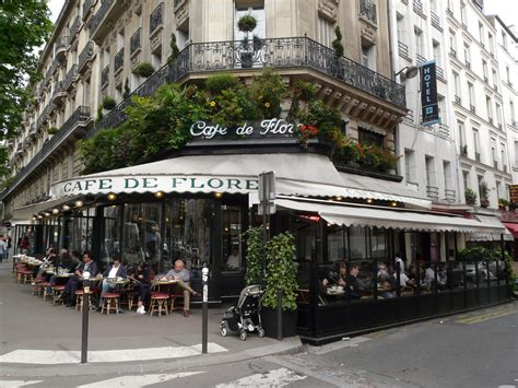 Le café de Flore Simone de Beauvoir et Jean Paul Sartre