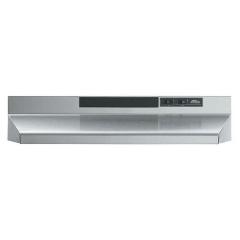 Broan Nutone F40000 Series 30 160 Cubic Feet Per Minute Convertible Under Cabinet Range Hood