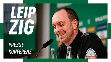 Pressekonferenz Mit Ole Werner Clemens Fritz Vor Leipzig Werder