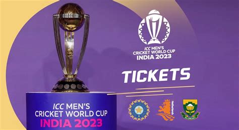 India Vs Netherlands India Vs South Africa Odi World Cup 2023 Tickets