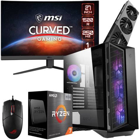 Setup Gamer Special Pc De Bureau Gaming Ryzen X D Rtx Ti