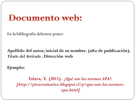 Como Citar En Apa Paginas Web Ejemplos Opciones De Ejemplo