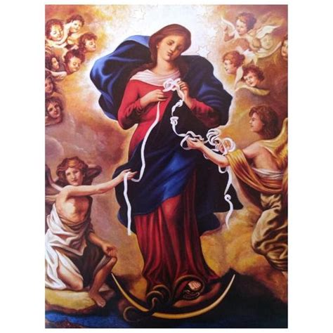 Quadro Plaquinha Decorativa MDF A4 N Sra Desat de Nós1 OS ARCANJOS