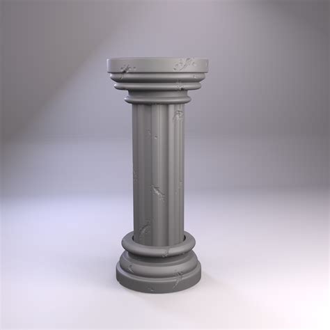 Fichier Stl Colonne Antique Id E Pour Impression D T L Chargercults