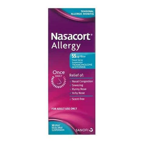 Nasacort Allergy Nasal Spray - Glen Pharmacy