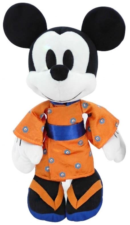 Peluche Disney Mickey kimono 30 cm collector limité